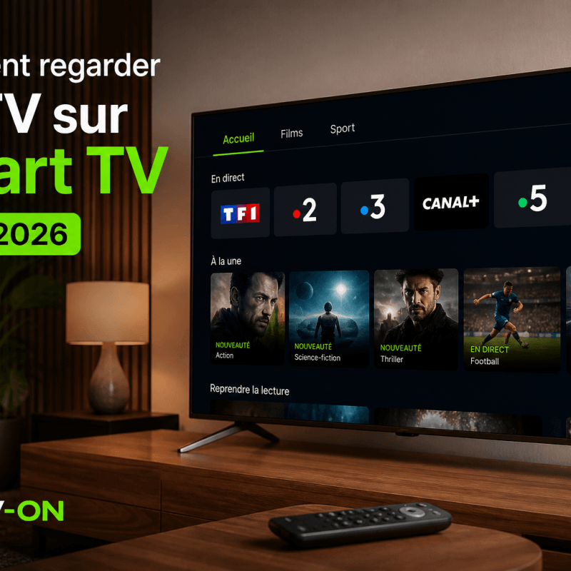 Comment regarder l’IPTV sur Smart TV : guide complet Samsung, LG et Android TV